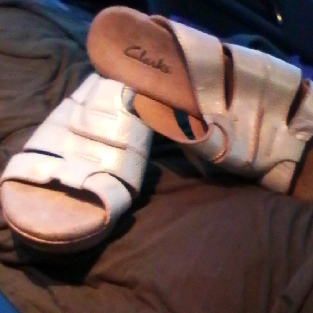 Clarks Tan Leather Footwear